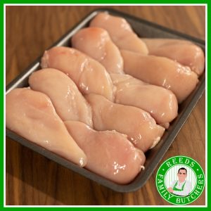 Buy a £10 tray of Chicken Fillet online from Reeds Family Butchers
