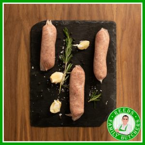 Buy Pork, Sage & Onion Sausages - 8 Pack online from Reeds Family Butchers