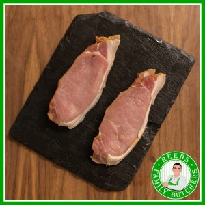 Buy Dry Cured Bacon Rind On - 8 Rashers online from Reeds Family Butchers